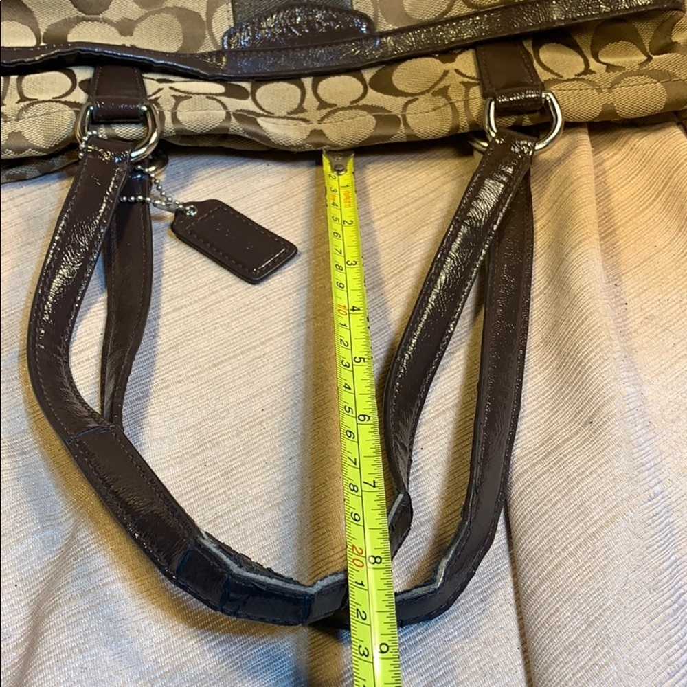 Coach iconic logo canvas/leather everyday tote - Picture 16 of 16